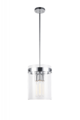 Zale Pendant, 3-Light, Chrome, 11"W (C78403CH 305XK32)