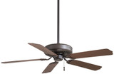 Sundance Ceiling Fan, 5-Blade, Dark Oak, 52"W (F571-ORB 4FAM)