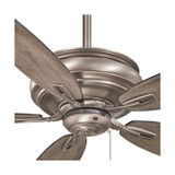 Timeless Ceiling Fan, 5-Blade, Burnished Nickel, Seashore Grey Blades, 54"W (F614-BNK EN96)