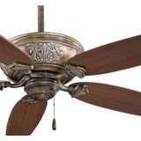 Classica Ceiling Fan, 5-Blade, French Beige, Medium Maple Blades, 54"W (F659-FB 7GZT)