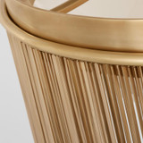 Visual Comfort & Co. Signature Collection Sutton 21" Flush Mount, Visual Comfort & Co. Signature Collection FW 4200AB DD8F0 