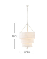 Hinkley Baya Double XL Multi Tier Chandelier 
