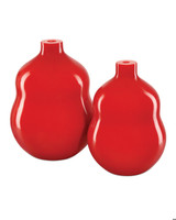 Currey and Company Bittersweet Peking Medium Double Gourd Vase 