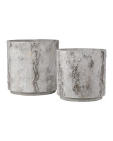 Currey and Company Faux Birch Medium Planter 