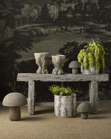 Currey and Company Large Granite Mushroom 