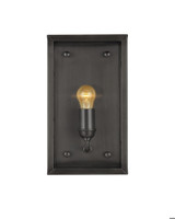Currey and Company Royster Black Outdoor Wall Sconce 