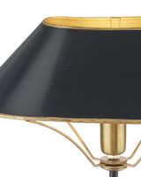 Currey and Company Daphne Black Table Lamp 