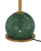 Currey and Company Journey Green & Brass Cordless Table Lamp 