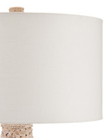 Currey and Company Birdsong Whitewash Floor Lamp 