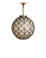 Currey and Company Polyhedron Small Pendant 