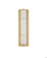 Currey and Company Blaine Brass Bath Wall Sconce 
