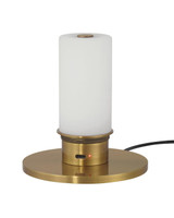 Currey and Company Saunter Brass Cordless Table Lamp 