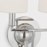 Visual Comfort & Co. Signature Collection Elkins Double Sconce, Visual Comfort & Co. Signature Collection TOB 2068PN-L DD8DM 