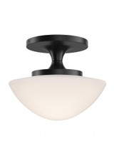 Hinkley Knox Small Semi-Flush Mount Black 