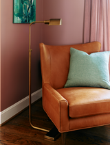 Koleman Floor Lamp, 1-Light, Aged Brass, , 53.5, Robert Abbey (461 24KXJ)