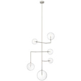 Visual Comfort & Co. Signature Collection Linnea 26"  Entry Chandelier, Visual Comfort & Co. Signature Collection ARN 5385PN-CG DDDAY 