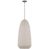 Visual Comfort & Co. Signature Collection Kokomo 20" Elongated Pendant, Visual Comfort & Co. Signature Collection CHC 5656PN-CLW DDDCA 