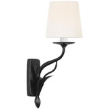 Visual Comfort & Co. Signature Collection Amalfi 15" Sconce, Visual Comfort & Co. Signature Collection CHD 2680WBK-L N1Y4Y 