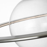 Visual Comfort & Co. Signature Collection Cosmos 28" Ring and Orb Chandelier, Visual Comfort & Co. Signature Collection BBL 5167PWT-CG DDE8V 