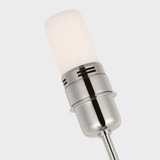 Visual Comfort & Co. Signature Collection Hackney Cordless Bridge Arm Floor Lamp, Visual Comfort & Co. Signature Collection SP 1023PN-L-CL DDE94 