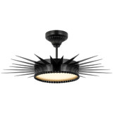 Visual Comfort & Co. Signature Collection Soleil 28" Semi-Flush Mount, Visual Comfort & Co. Signature Collection SK 4190BZ-WG DDF8D 