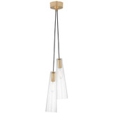 Visual Comfort & Co. Signature Collection Osvaldo 4" Double Pendant, Visual Comfort & Co. Signature Collection RB 5111AB-CG N1W69 