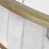 Visual Comfort & Co. Signature Collection Iterna 40" Ring Chandelier, Visual Comfort & Co. Signature Collection CHC 5801AB-ALB N1W85 