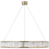 Visual Comfort & Co. Signature Collection Iterna 40" Ring Chandelier, Visual Comfort & Co. Signature Collection CHC 5801AB-ALB N1W85 