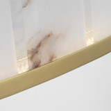 Visual Comfort & Co. Signature Collection Iterna 40" Ring Chandelier, Visual Comfort & Co. Signature Collection CHC 5801AB-ALB N1W85 