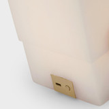 Visual Comfort & Co. Signature Collection Covet 16" Rechargeable Table Lamp, Visual Comfort & Co. Signature Collection KW 3905ALB/AB DDF9U 