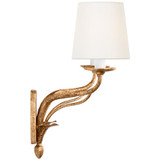 Visual Comfort & Co. Signature Collection Amalfi 15" Double Sconce, Visual Comfort & Co. Signature Collection CHD 2684MGO-L DD9DQ 