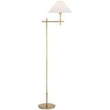 Visual Comfort & Co. Signature Collection Hackney Cordless Bridge Arm Floor Lamp, Visual Comfort & Co. Signature Collection SP 1023HAB-L-CL DD9FA 