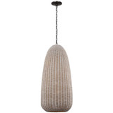 Visual Comfort & Co. Signature Collection Kokomo 20" Elongated Pendant, Visual Comfort & Co. Signature Collection CHC 5656BZ-ASW DD9DH 