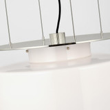 Visual Comfort & Co. Signature Collection Elias 20" Floating Pendant, Visual Comfort & Co. Signature Collection RB 5082PN-WG DD9EJ 