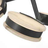 Visual Comfort & Co. Signature Collection Melange 25" Multi-Positional Semi-Flush Chandelier, Visual Comfort & Co. Signature Collection KW 5606BZ-ALB DDADX 