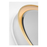 Visual Comfort & Co. Signature Collection Tricia 24" Illuminated Round Mirror, Visual Comfort & Co. Signature Collection TOB 2960PN/G DDCA5 