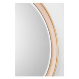Visual Comfort & Co. Signature Collection Tricia 24" Illuminated Round Mirror, Visual Comfort & Co. Signature Collection TOB 2960PN/G DDCA5 