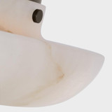 Visual Comfort & Co. Signature Collection Cappello 10" Flush Mount, Visual Comfort & Co. Signature Collection KW 4916ALB/BZ DDDAF 