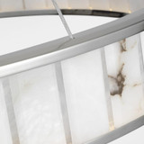 Visual Comfort & Co. Signature Collection Iterna 40" Ring Chandelier, Visual Comfort & Co. Signature Collection CHC 5801PN-ALB DDCD4 