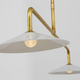 Visual Comfort & Co. Signature Collection Ponce 62" Linear Pendant, Visual Comfort & Co. Signature Collection AL 5035HAB-WG N1Z3L 