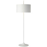 Visual Comfort & Co. Signature Collection Spinet 62" Floor Lamp, Visual Comfort & Co. Signature Collection BBL 1303WHT-WHT N1W80 