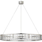 Visual Comfort & Co. Signature Collection Iterna 40" Ring Chandelier, Visual Comfort & Co. Signature Collection CHC 5801PN-CG DDCD5 