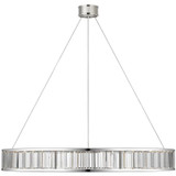 Visual Comfort & Co. Signature Collection Iterna 40" Ring Chandelier, Visual Comfort & Co. Signature Collection CHC 5801PN-CG DDCD5 
