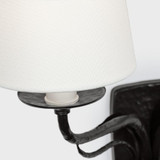 Visual Comfort & Co. Signature Collection Amalfi 15" Double Sconce, Visual Comfort & Co. Signature Collection CHD 2684WBK-L N1W7N 