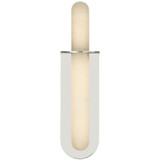 Visual Comfort & Co. Signature Collection Fosse 18" Oval Sconce, Visual Comfort & Co. Signature Collection KW 2004PN-ALB N1W8K 