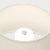 Visual Comfort & Co. Signature Collection Linden 14" Cordless Table Lamp, Visual Comfort & Co. Signature Collection KW 3030BLK-L-CL DD8G7 