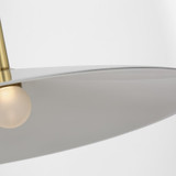 Visual Comfort & Co. Signature Collection Ponce 18" Pendant, Visual Comfort & Co. Signature Collection AL 5031HAB-WG N1X7A 