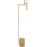 Visual Comfort & Co. Signature Collection Melange 52" Floating Disc Floor Lamp, Visual Comfort & Co. Signature Collection KW 1010AB-ALB DD9DU 