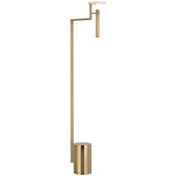Visual Comfort & Co. Signature Collection Melange 52" Floating Disc Floor Lamp, Visual Comfort & Co. Signature Collection KW 1010AB-ALB DD9DU 