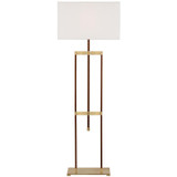 Visual Comfort & Co. Signature Collection Alda 57" Adjustable  Floor Lamp, Visual Comfort & Co. Signature Collection RB 1030AB/W-L DD9EC 